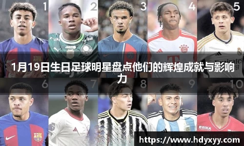 1月19日生日足球明星盘点他们的辉煌成就与影响力